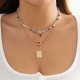 Wholesale Multilayer Color Crystal Necklace Wholesale Multilayer Color Crystal Necklace